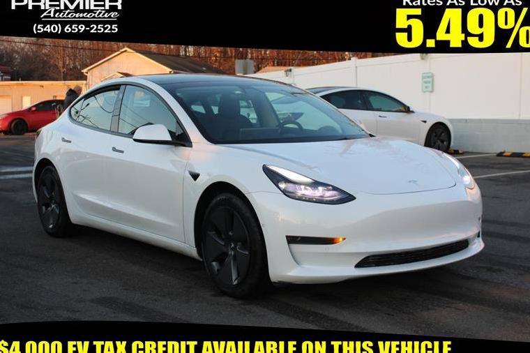 TESLA MODEL 3 2022 5YJ3E1EA7NF107139 image